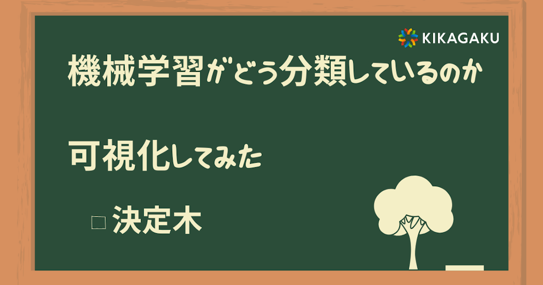 決定木とは】機械学習がどう分類しているのか可視化してみた | 株式